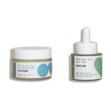 Load image into Gallery viewer, PERSONALISE YOUR ROUTINE: Pack Cream 50ml + Serum 15ml